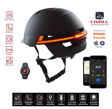 Casco De Bicicleta Casco De Bicicleta Inteligente Con Bluetooth