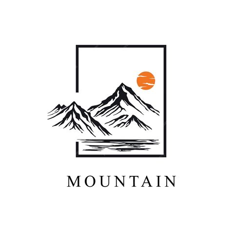 Premium Vector Mountain Logo Vector Mountain Climbing Adventure Design