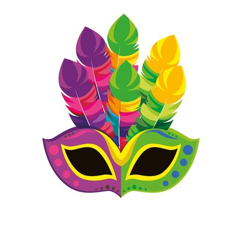 Premium Vector Mask Carnival Party Icon