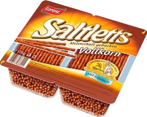 Lorenz Saltletts Sticks Vollkorn Salzstangen Mit Meersalz 175g Packung