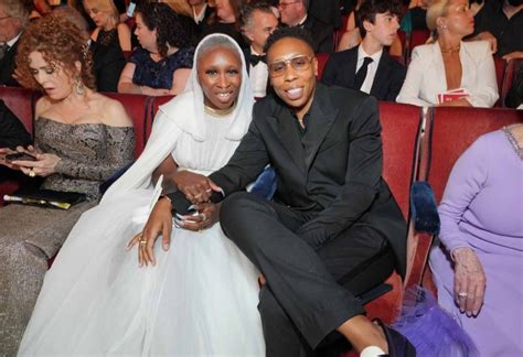 New York New York June Cynthia Erivo And Lena Waithe Attend The