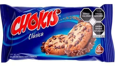 Galletas Chokis Clasica Piezas G Gr Paketines Mercadolibre