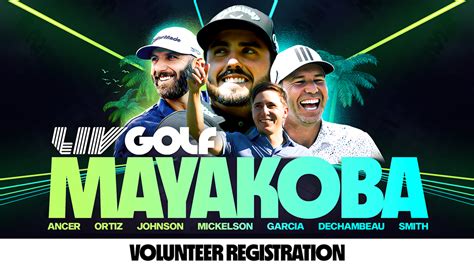 2023 LIV GOLF Mayakoba | Volunteer Application