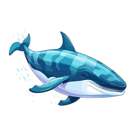 Whale vector on white background | Premium AI-generated vector