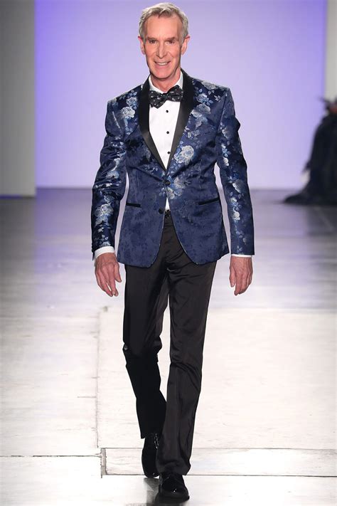 Bill Nye Walks the Runway at New York Fashion Week