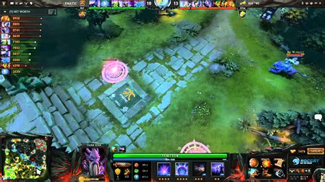 Na`vi Vs Fnatic Dreamleague Finals Grand Final Game 1 Youtube