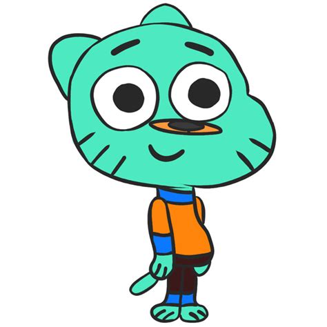 Gumball Cartoon Drawing