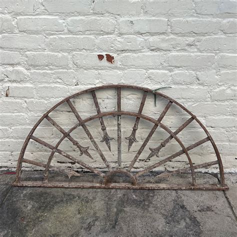 Antique Wrought Iron Small Arch - Italian Pottery Outlet