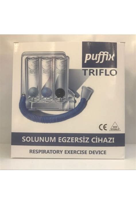 Puffix Triflo Solunum Egzersiz Cihazı Nefes Egzersiz Aleti 3 Top Triflo