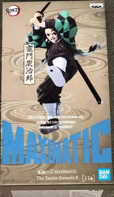 BANPRESTO FIGURA THE Tanjiro Kamado Maximatic Demon Slayer Kimetsu No