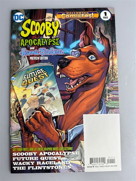 Scooby Apocalypse And Hanna Barbera Special Preview Edition 2016