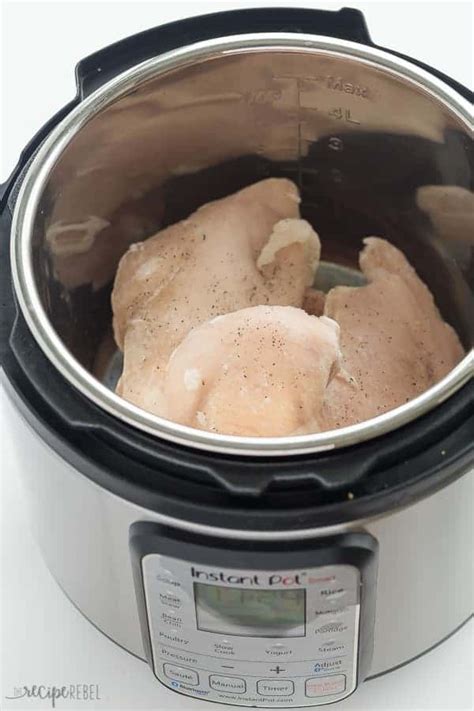 How To Cook Frozen Chicken Breasts In The Instant Pot Pressure Cooker