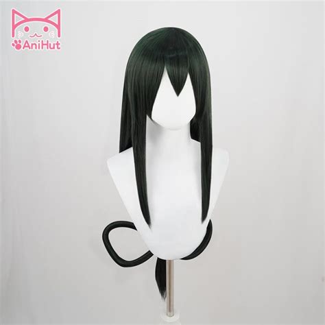 Anihut Asui Tsuyu Wig Boku No Hero Academia Cosplay Anime My Hair