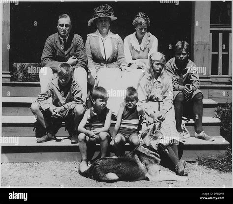 Franklin roosevelt family hi-res stock photography and images - Alamy