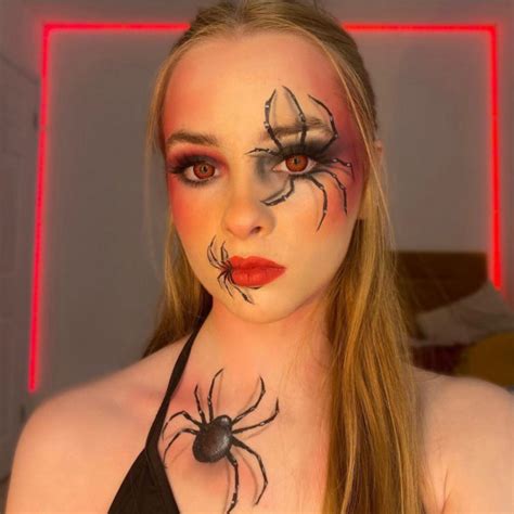 Creepy Spider Makeup Ideas For Halloween Creepy Spider Web Makeup