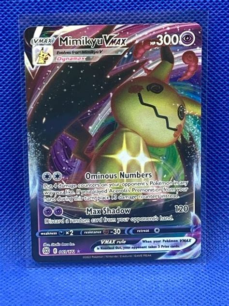 Pokemon Brilliant Stars Mimikyu VMAX 069 172 EN Kaufen Auf Ricardo