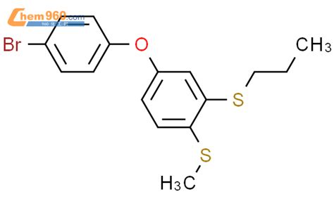 67734 40 1 Benzene 4 4 Bromophenoxy 1 Methylthio 2 Propylthio