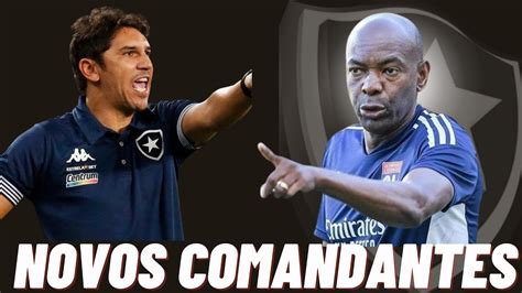 CLAUDIO CAÇAPA É O NOVO TÉCNICO INTERINO DO BOTAFOGO LÚCIO FLÁVIO