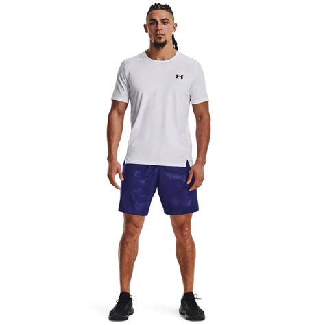 Under Armour Woven Emboss Gym Shorts Mens Performance Shorts