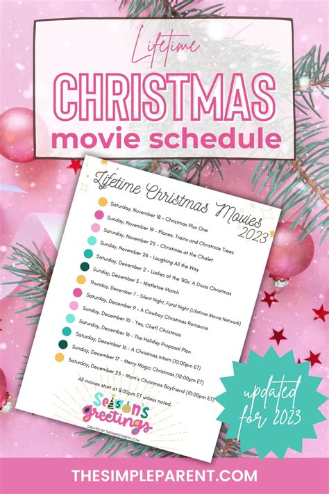 Lifetime Christmas Movies List (Updated for 2023!)