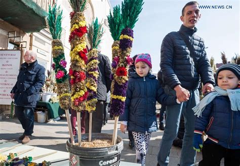 Palm Sunday Marked In Vilnius Lithuania World Chinadaily Cn