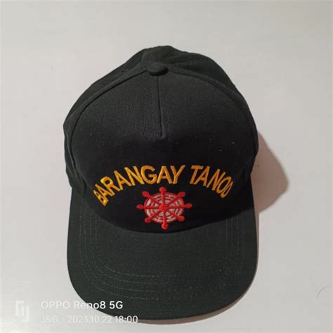 Barangay Tanod Bull Cap Unisex Shopee Philippines