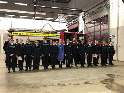 Guildford Volunteer Police Cadets New Leaders High Sheriff Of Surrey