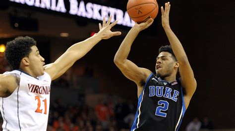 No 4 Duke Ends No 2 Virginias Unbeaten Season Nbc Sports