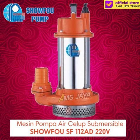 Jual Pompa Air Celup Stainless Submersible Pump Hp V Showfou Sf