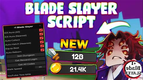 UPDATE 1 Blade Slayer Script PASTEBIN 2024 AUTOFARM KILLAURA