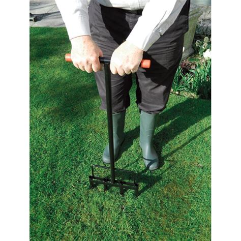 heavy duty hollow tine lawn aerator beechdale garden centre