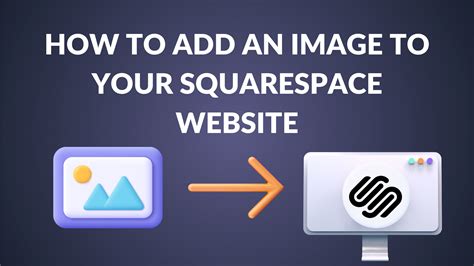 How To Add An Image To Your Squarespace Website Blogging Guide