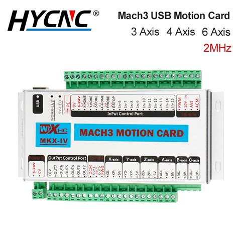 Mach 3 Carte De Contrôle De Mouvement Cnc 3 4 6 Axes Xhc Mk4 Port De