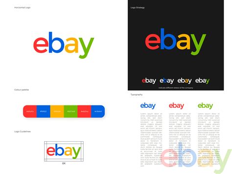 ebay logo redesign by Ganith Sanchitha on Dribbble