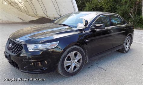 2013 Ford Taurus Police Interceptor In Waterloo Ia Item Dc4973 Sold