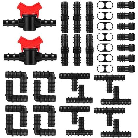 Pi Ces Kit De Raccords D Irrigation Goutte Goutte Connecteurs