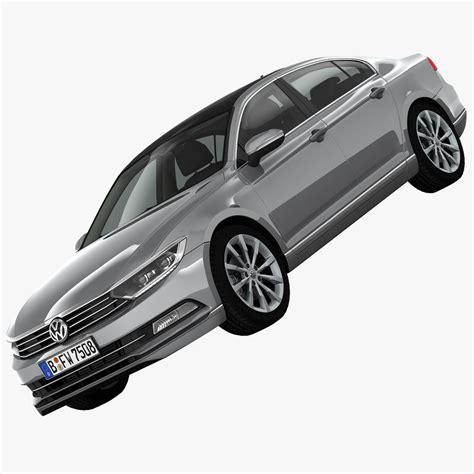 Volkswagen Passat Sedan 3d Model