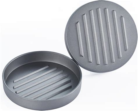 Gwhole Pis N Para Hamburguesas Antiadherente De Aluminio Con