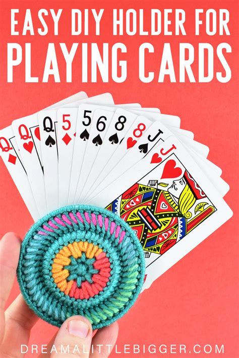 Plastic Canvas Playing Card Helper Playing Card Holder Diy Playing