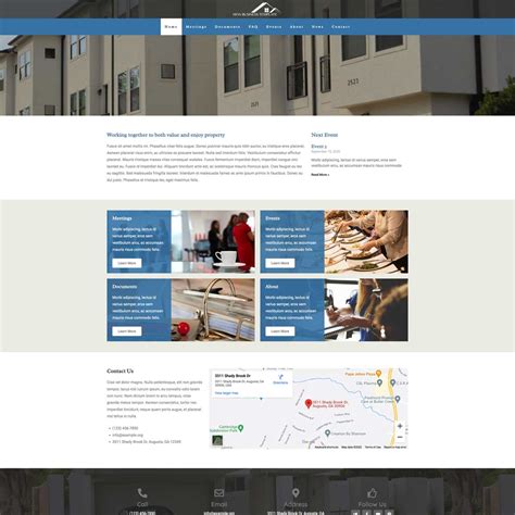 Hoa Website Template Nexus Themes