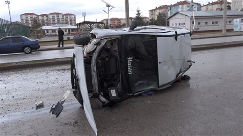 Sivas Ta Meydana Gelen Trafik Kazalar Nda Ki I Yaraland Son Dakika