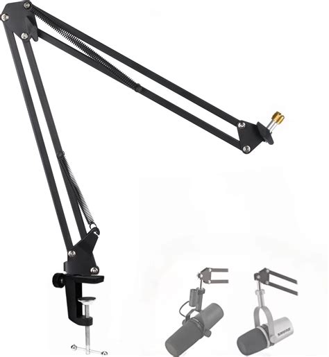 Snapklik.com : SM7B And MV7 Boom Arm, Heavy Duty Mic Arm Desk Mount ...