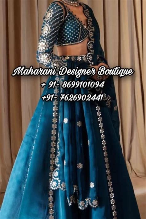 Designer Lehenga Dress Maharani Designer Boutique