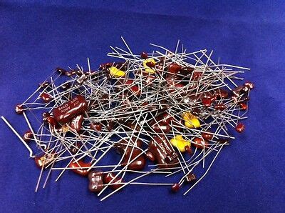 Pcs Dipped Mica Capacitor Grab Bag Assorted Values And