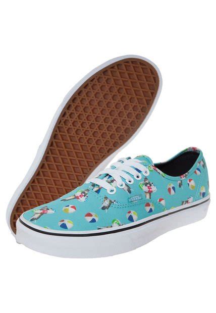 Zapatilla Authentic Celeste Vans Compra Ahora Dafiti Chile