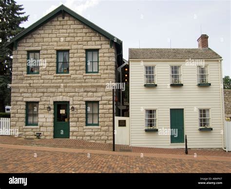 Mark Twain childhood home Hannibal Mo USA Stock Photo - Alamy