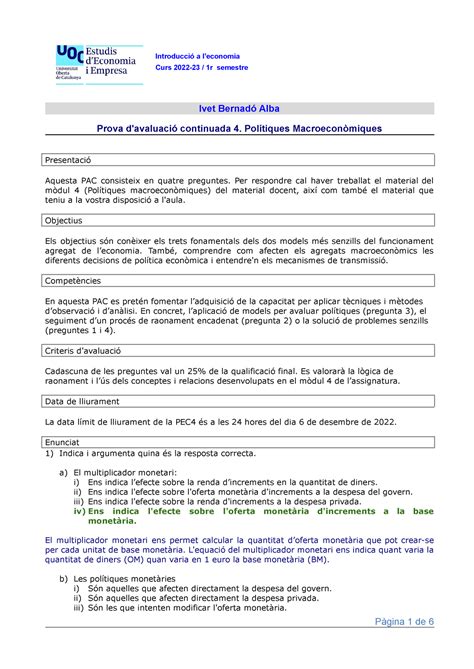 Introducci A L Economia Pac Introducci A Leconomia Curs