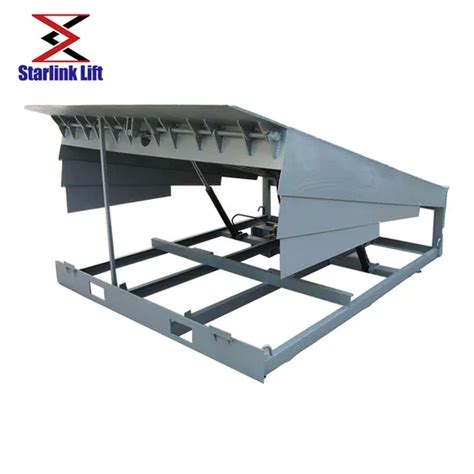 Customized Hydraulic Loading Unloading Dock Leveler Fixed Yard Ramp