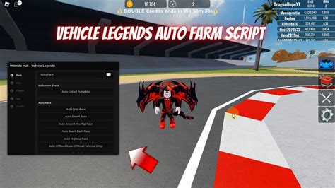 New Vehicle Legends Auto Farm Script YouTube