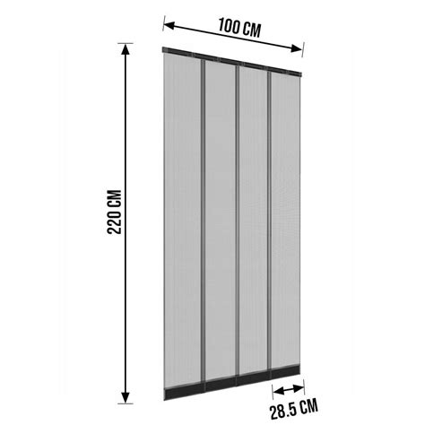 Moskitiera Drzwiowa Lamelowa X Cz Ciowa Erli Pl